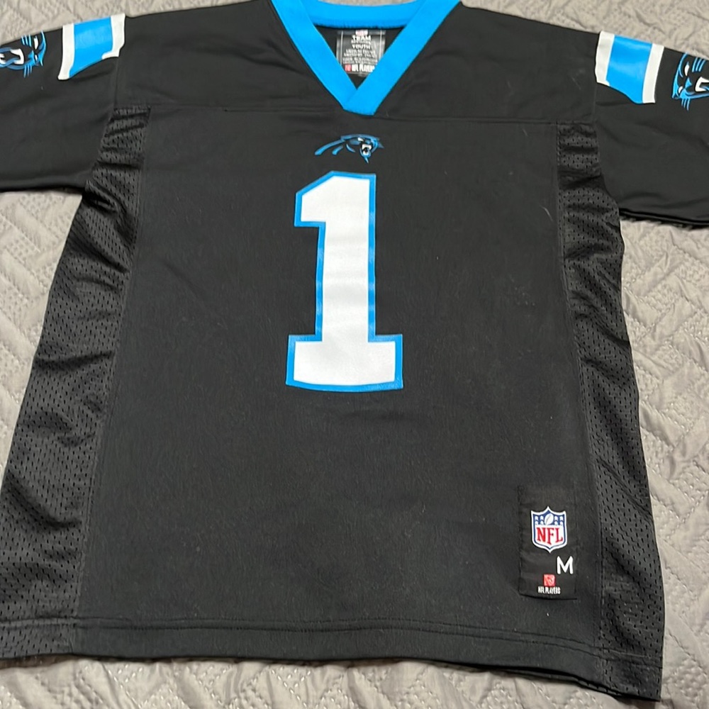 Carolina Panthers Youth 10/12 Jersey great condition